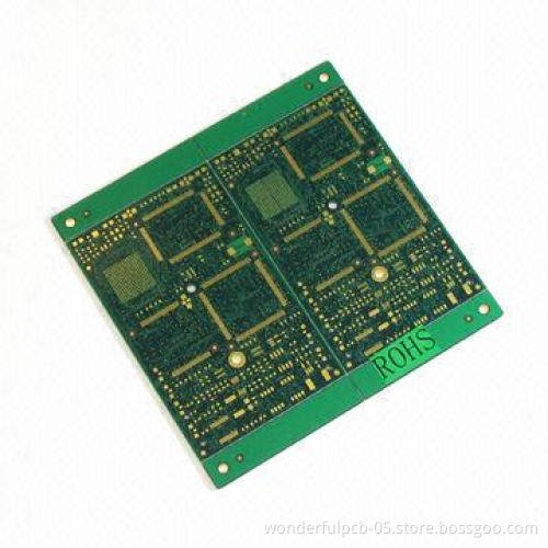 Double-sided PCB with 1.6mm Thickness and 2 Layers, Used for Game Appliances